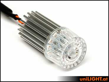 UniLight 22mm Round Navigation Light, 6Wx2 - Red