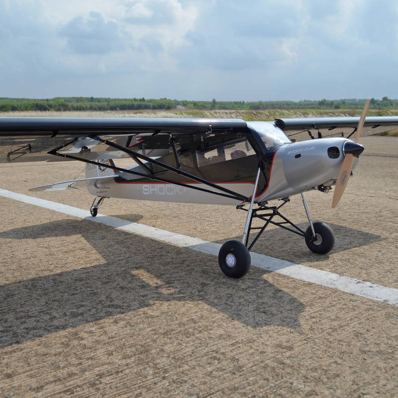 Seagull Shock Cub 38-50cc 102in (Silver) SEA357