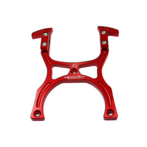 Secraft Aluminium Transmitter Stand V1 (Red) SEC126