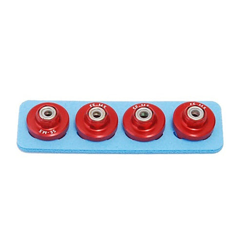 Secraft Wood Lock Nut M5 (Red) SEC314