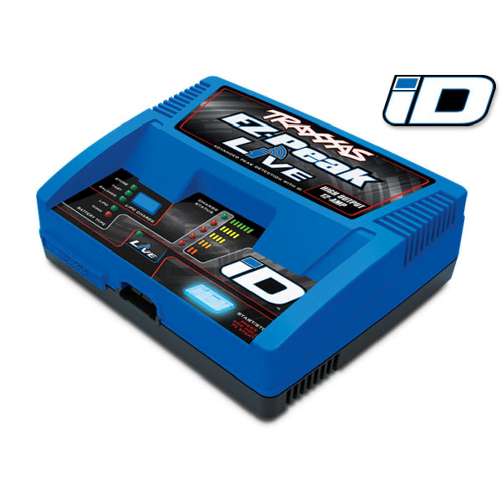 Traxxas Charger EZ-Peak Live 100W NiMH/LiPo with iD Auto Battery Identification (for United Kingdom) TRX2971TX
