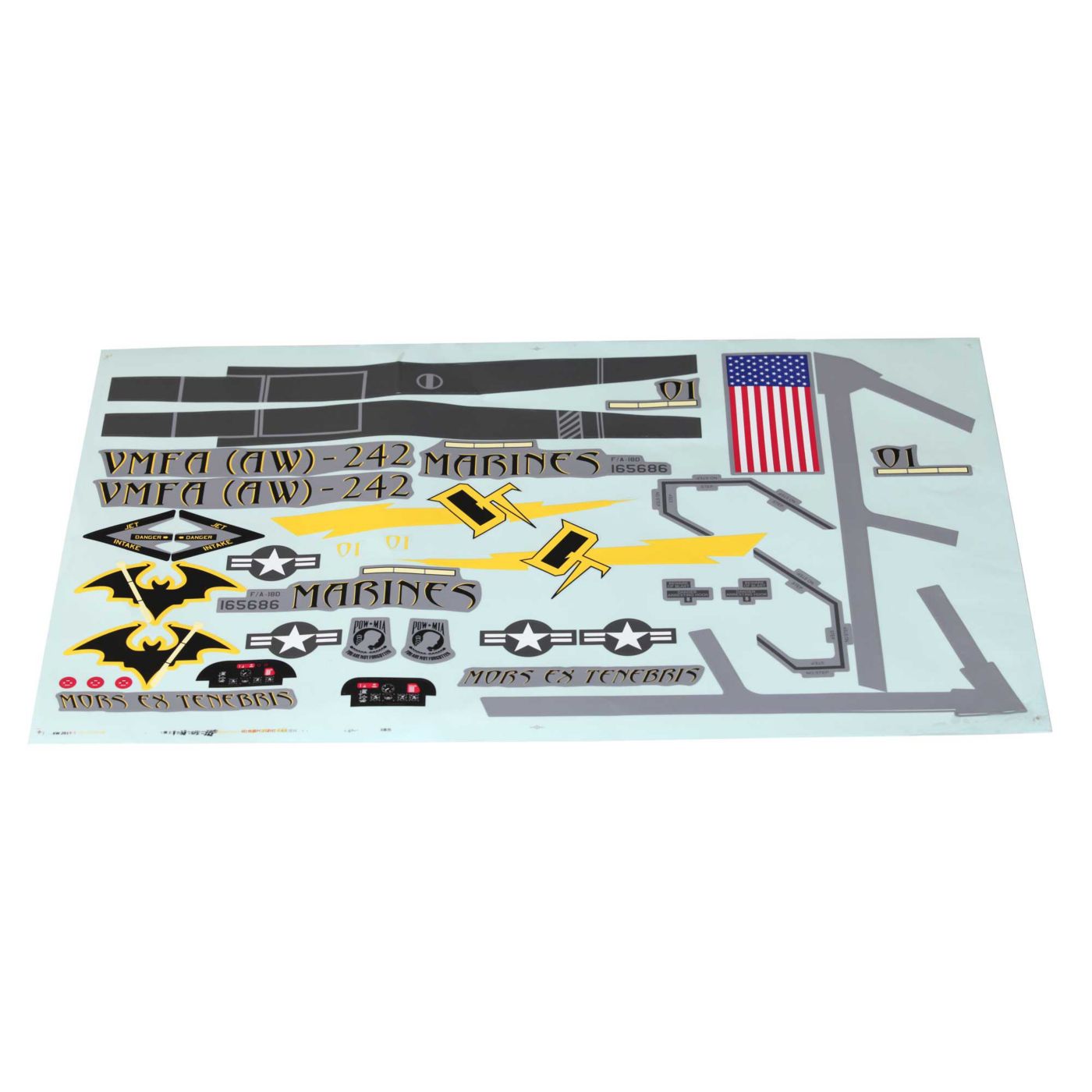 E-Flite Decals:F-18 80mm EDF EFL3992