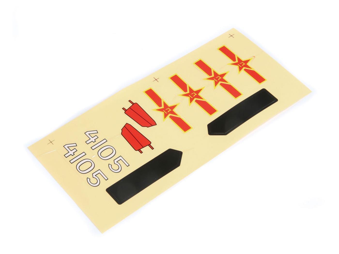 E-Flite Decal Sheet: UMX Mig 15 BNFS EFLU6057