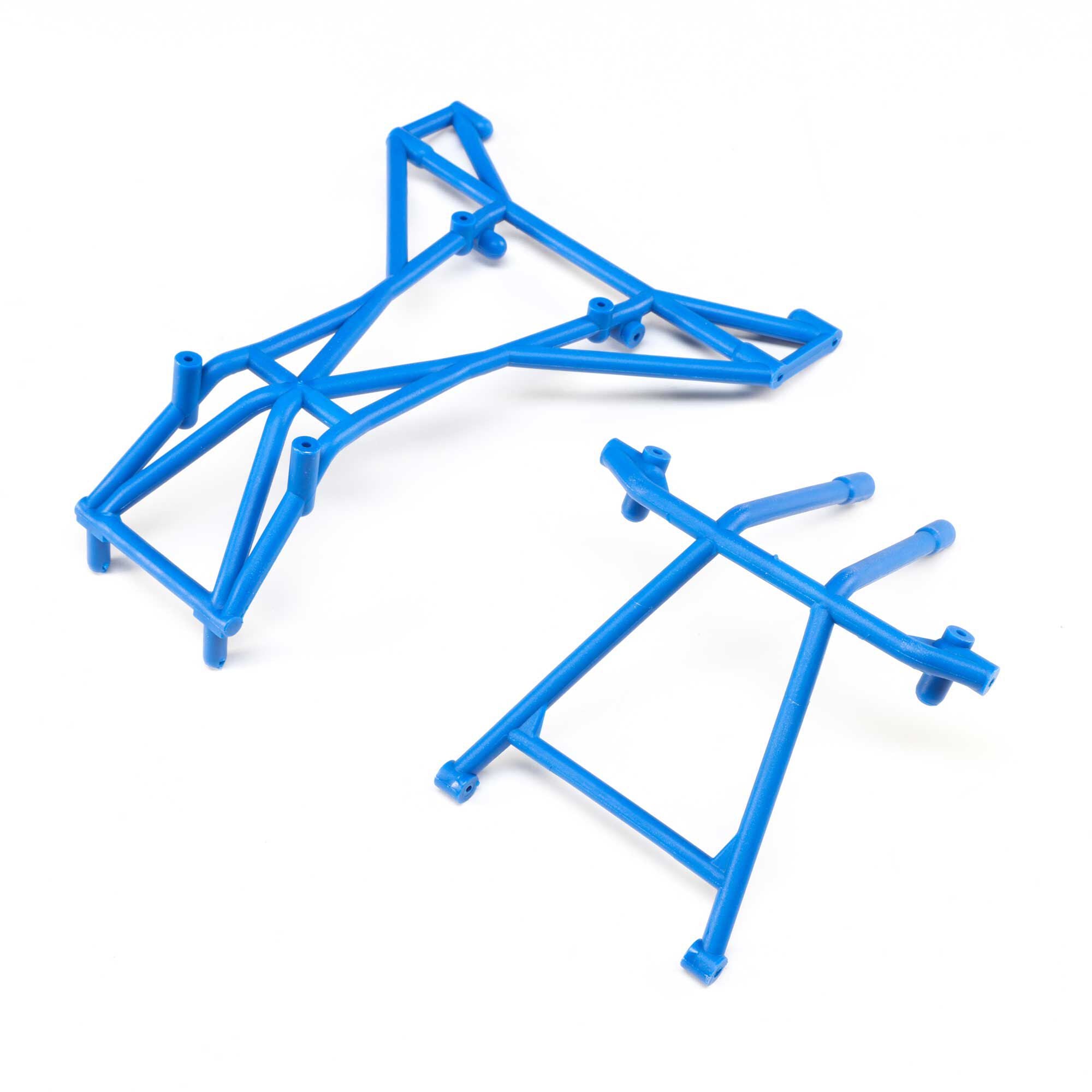Losi Top and Upper Cage Bars, Blue: LMT LOS241048