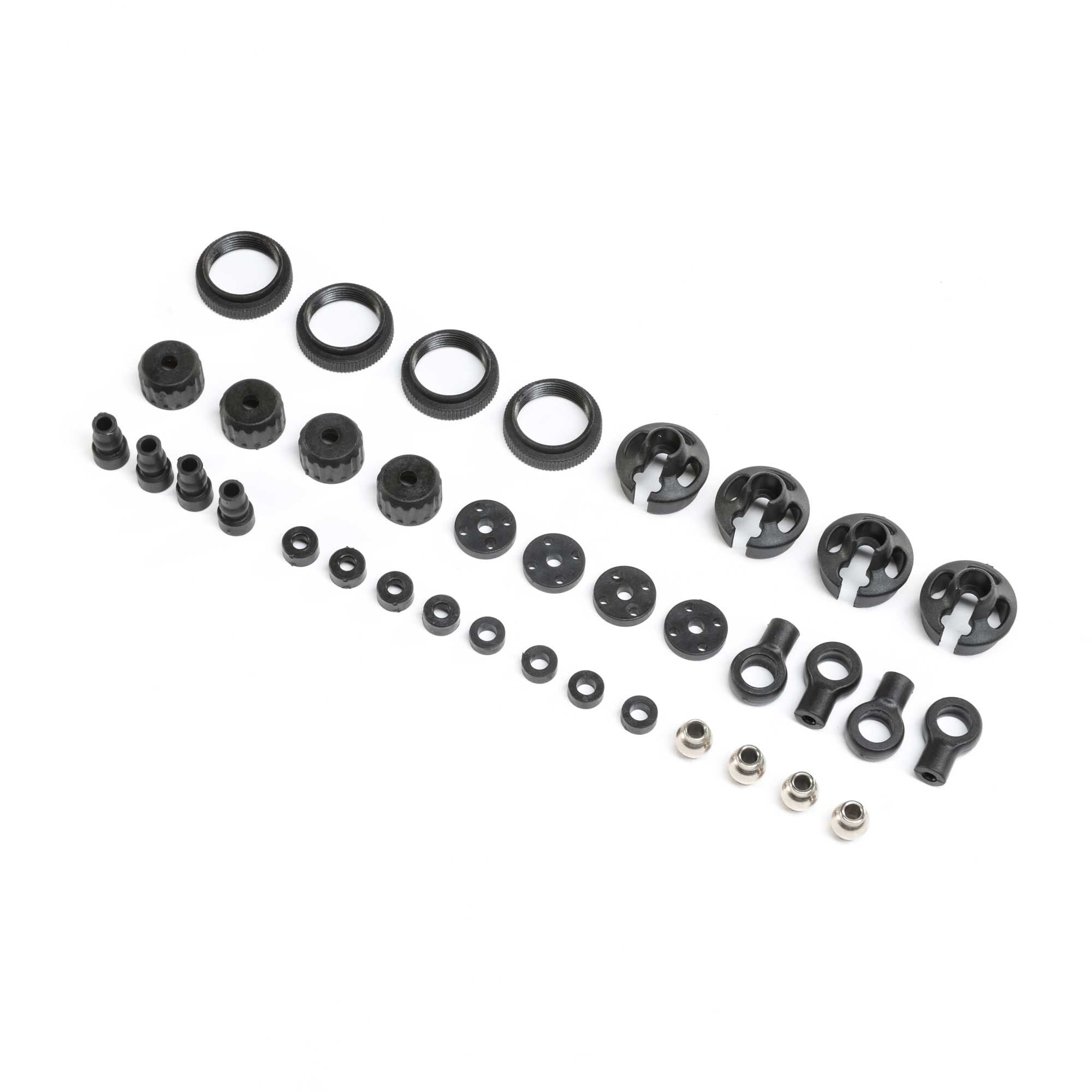 Losi Shock Plastics & Balls (4): LMT LOS243014