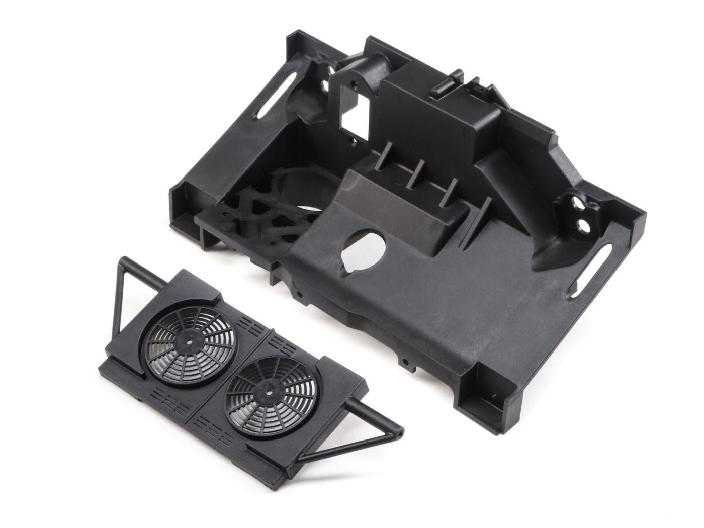 Losi Rear Bulkhead, Fan Panel: Super Rock Rey LOS251087
