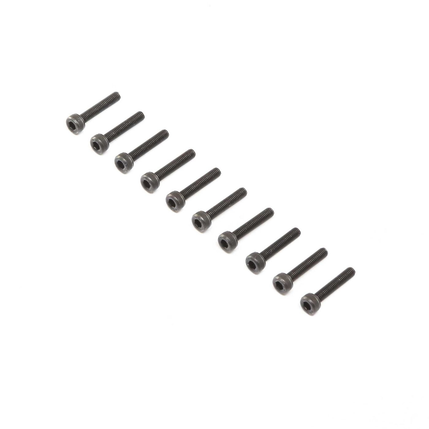 Losi Cap Head Screws Stl BO M3 x 16mm (10) LOS255009