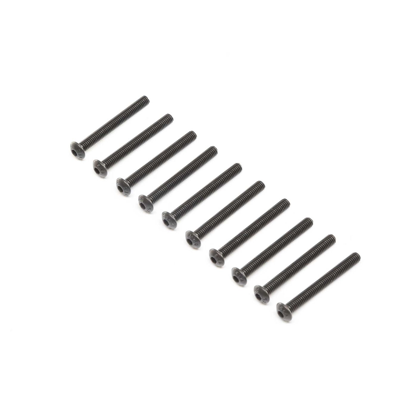Losi Button Head Screws Stl BO M4 x 35mm (10) LOS255012