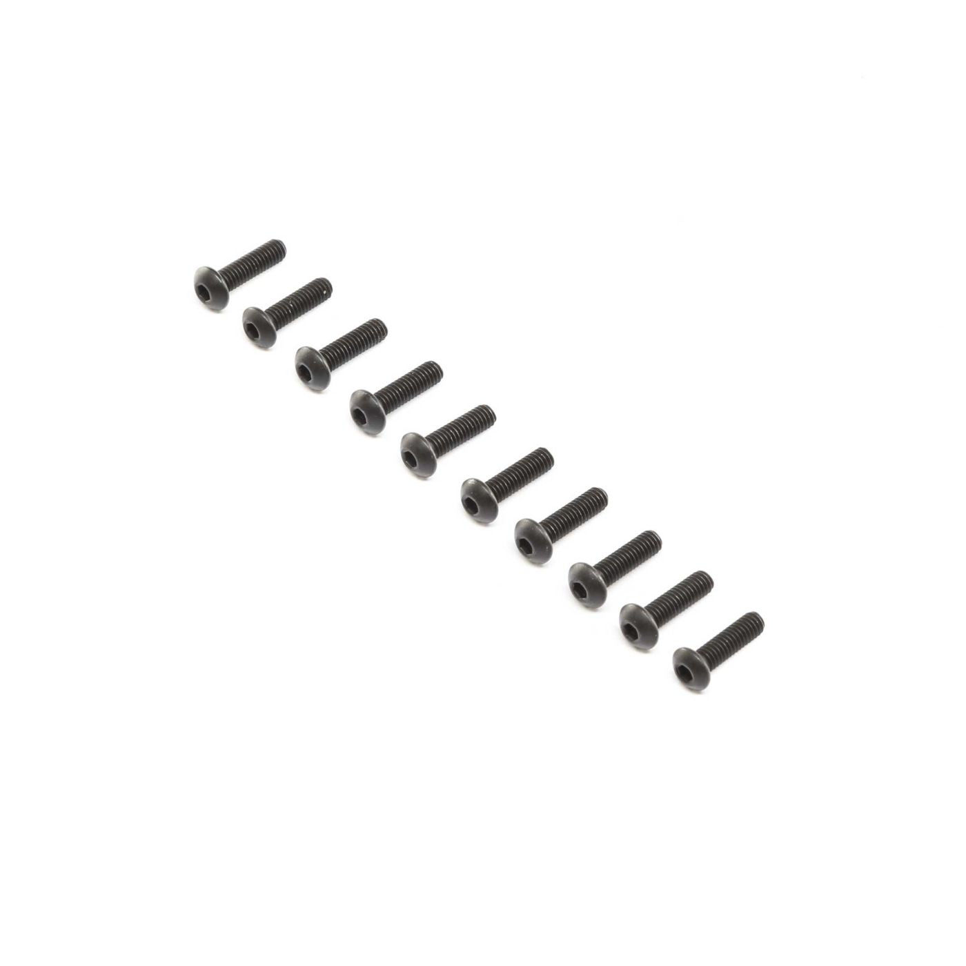 Losi Button Head Screws Stl BO M4 x 14mm (10) LOS255014