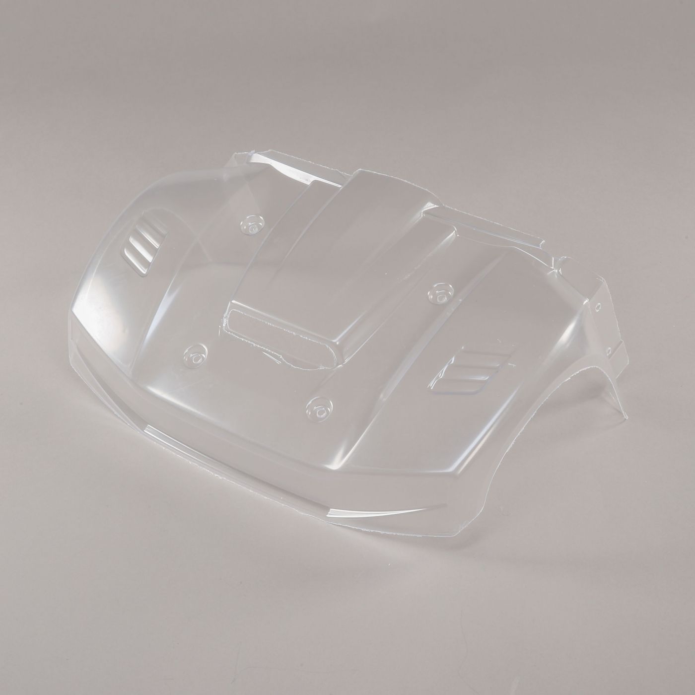 Losi Front Hood section Clear: 5ive-T 2.0 LOS350005