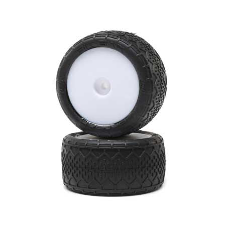 Losi BK Bar RR Mounted White (2): Mini-B LOS41018