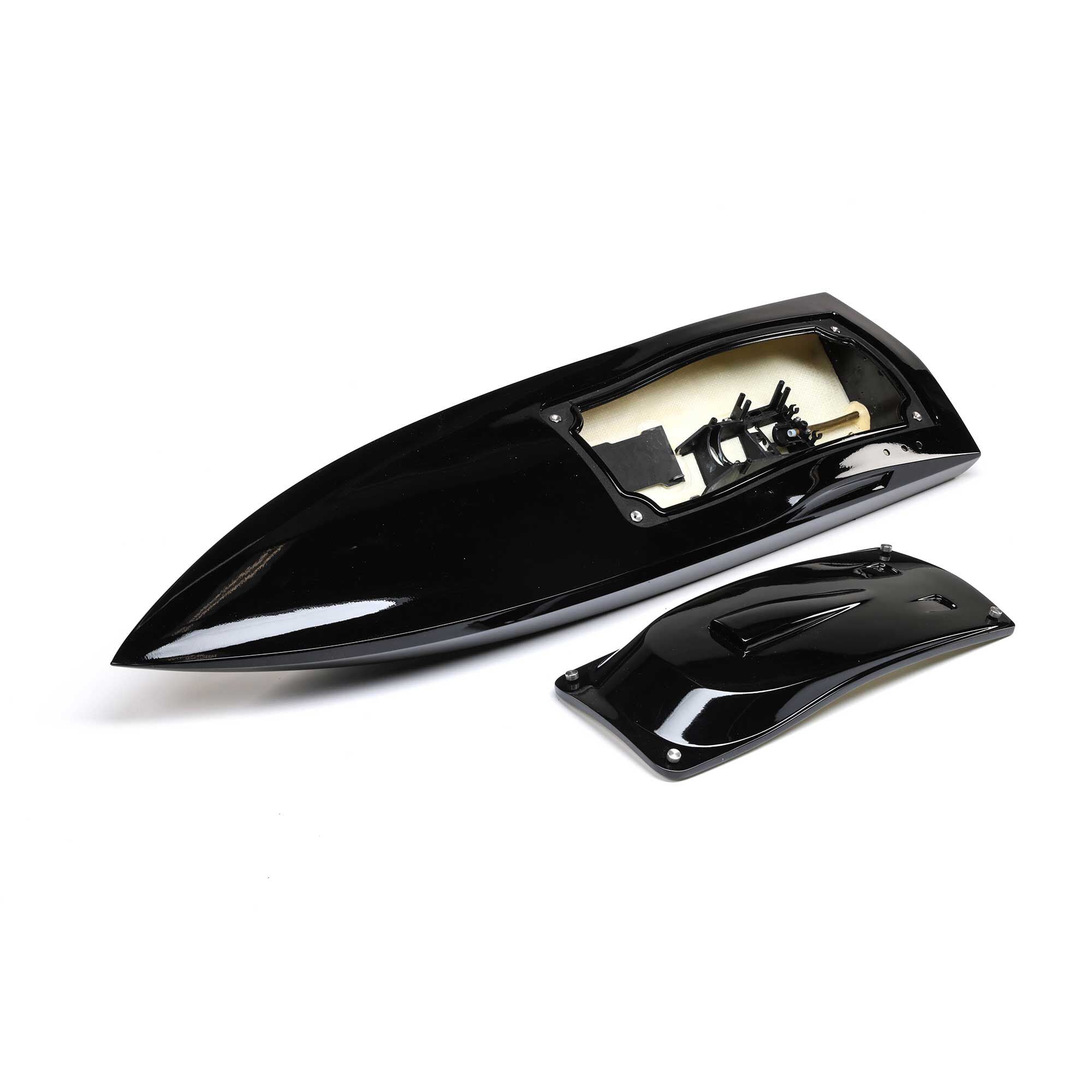 ProBoat Hull and Canopy Set, Black: Impulse 32 PRB281096
