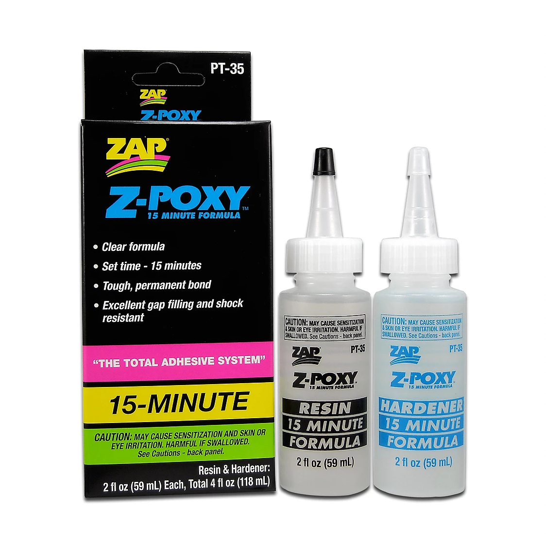 ZAP PT35 Z-Poxy 15 Minute Epoxy 4oz