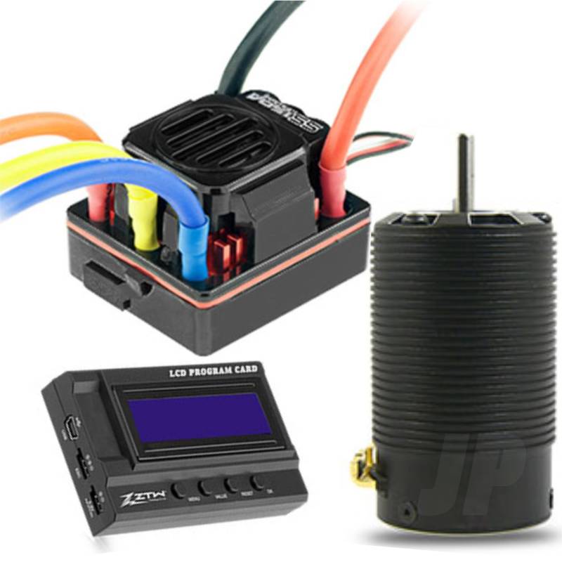 ZTW 1:8 Beast SS120A ESC + 4P SL3674 2150Kv Motor + LCD Program Card ZTW421203035