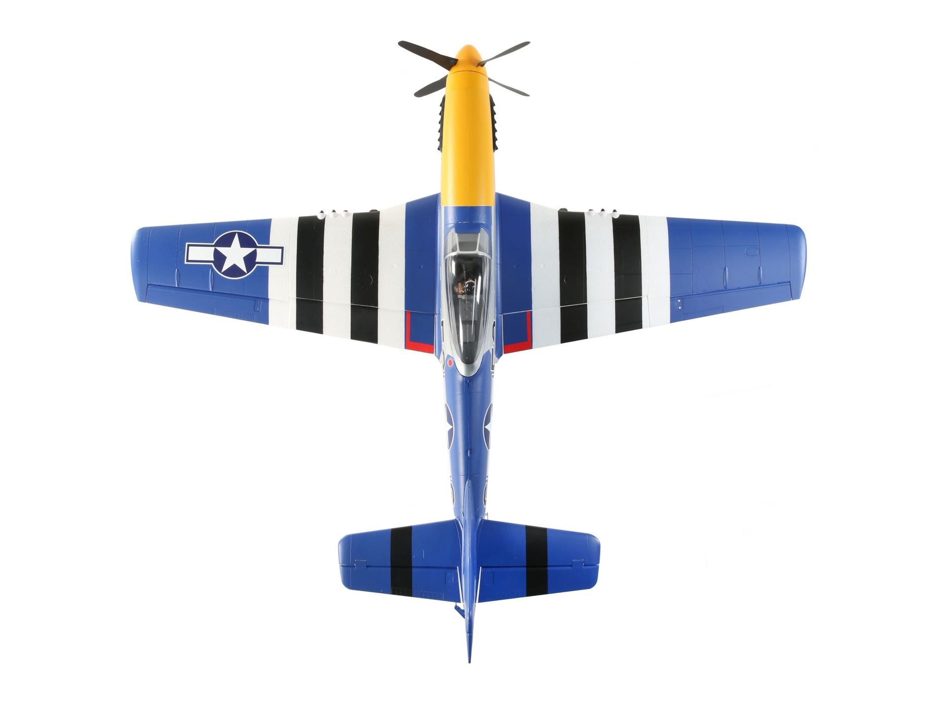 E-Flite P-51D Mustang 1.5m BNF Basic With Smart EFL01250