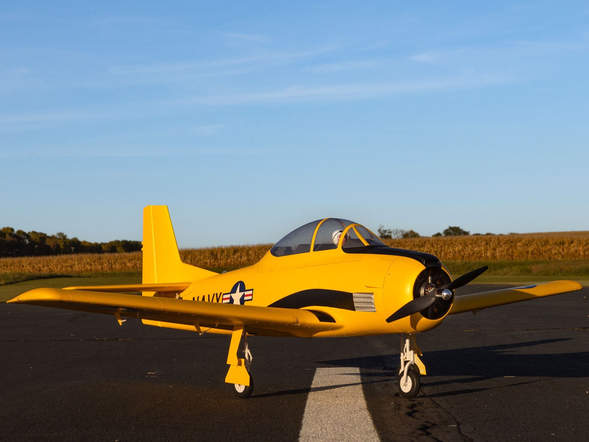 E-Flite Carbon-Z T-28 Trojan 2.0m BNF Basic with AS3X and SAFE Select EFL013550