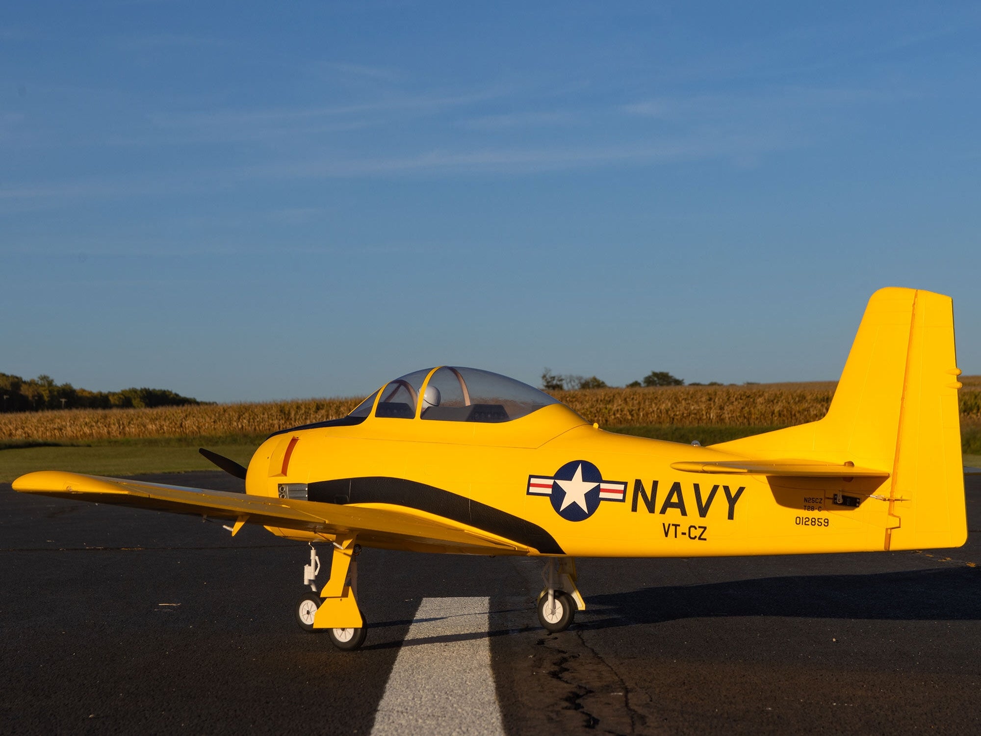 E-Flite Carbon-Z T-28 Trojan 2.0m BNF Basic with AS3X and SAFE Select EFL013550