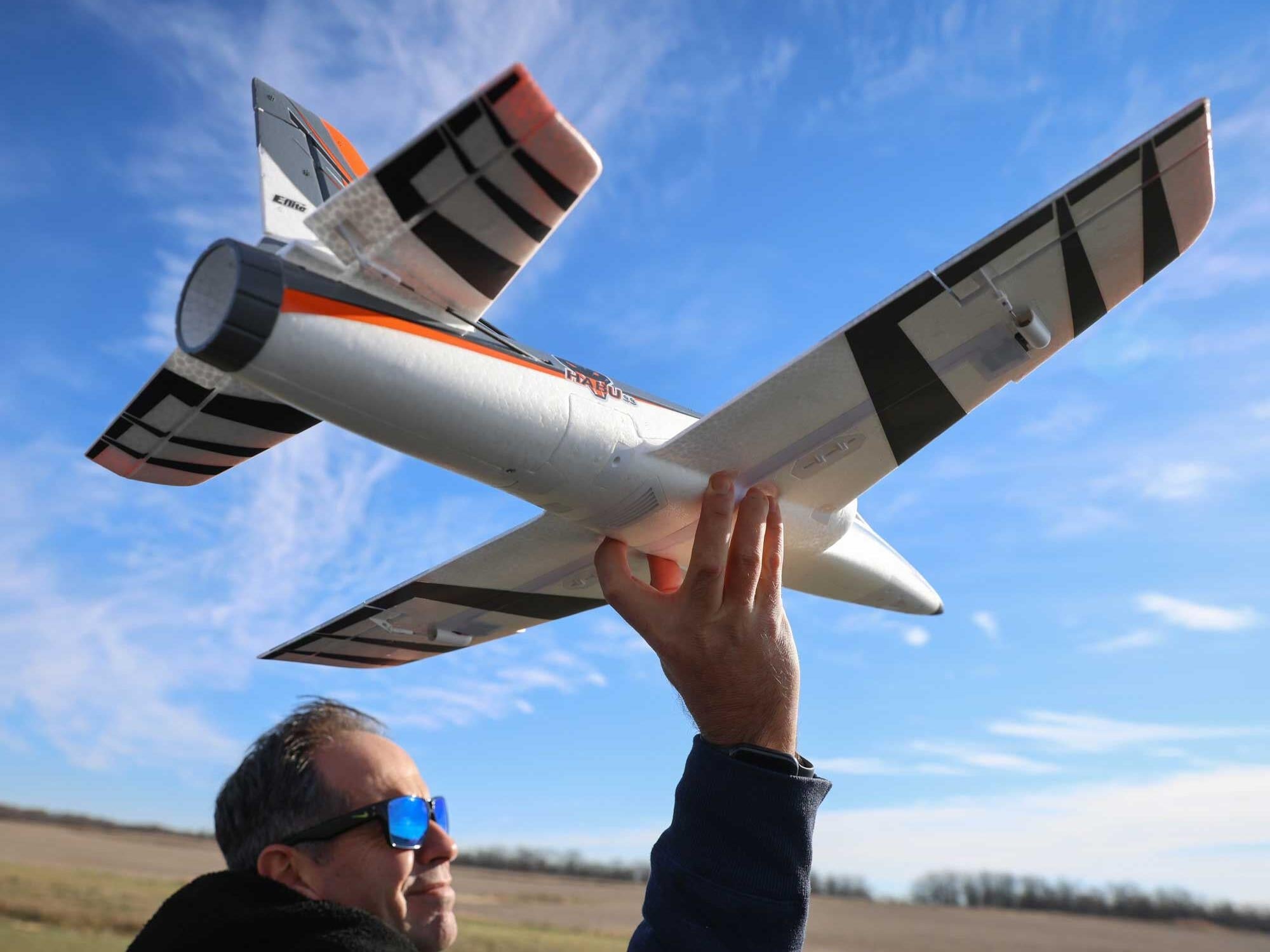 E-Flite Habu SS (Super Sport) 50mm EDF Jet BNF Basic with SAFE Select and AS3X EFL02350