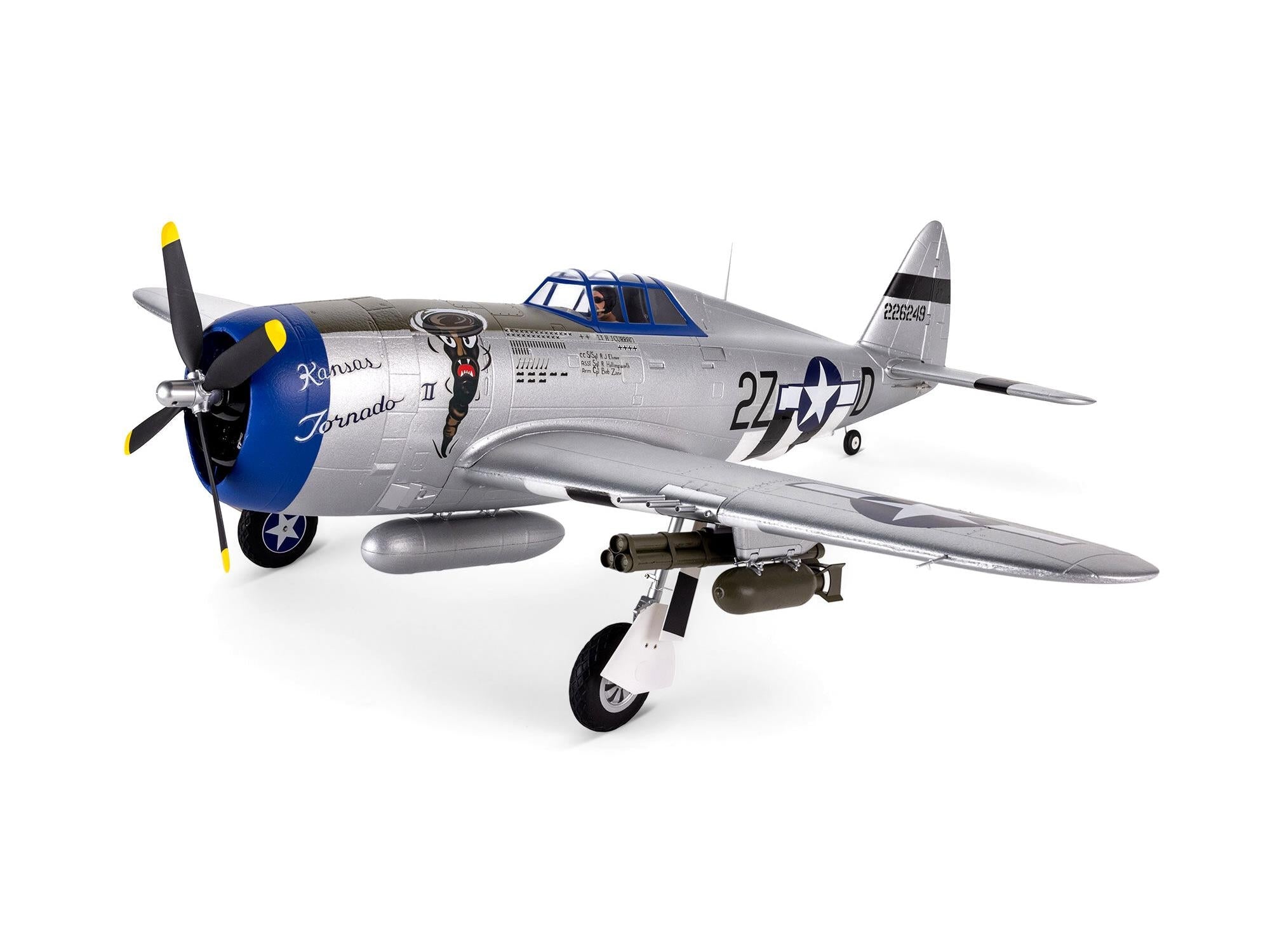 E-Flite P-47 Razorback 1.2m PNP EFL08475
