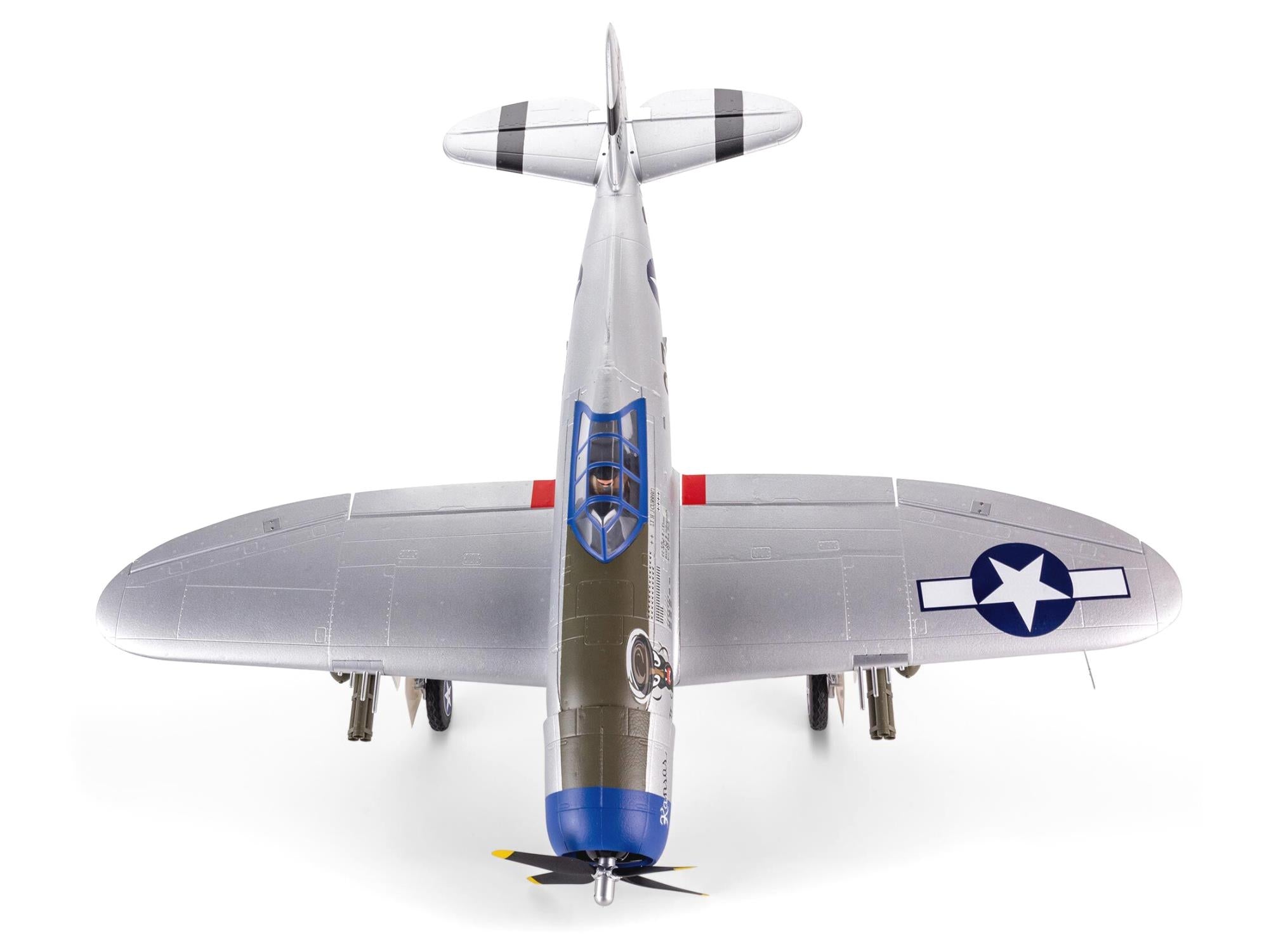 E-Flite P-47 Razorback 1.2m BNF Basic with AS3X & SAFE Select EFL08450