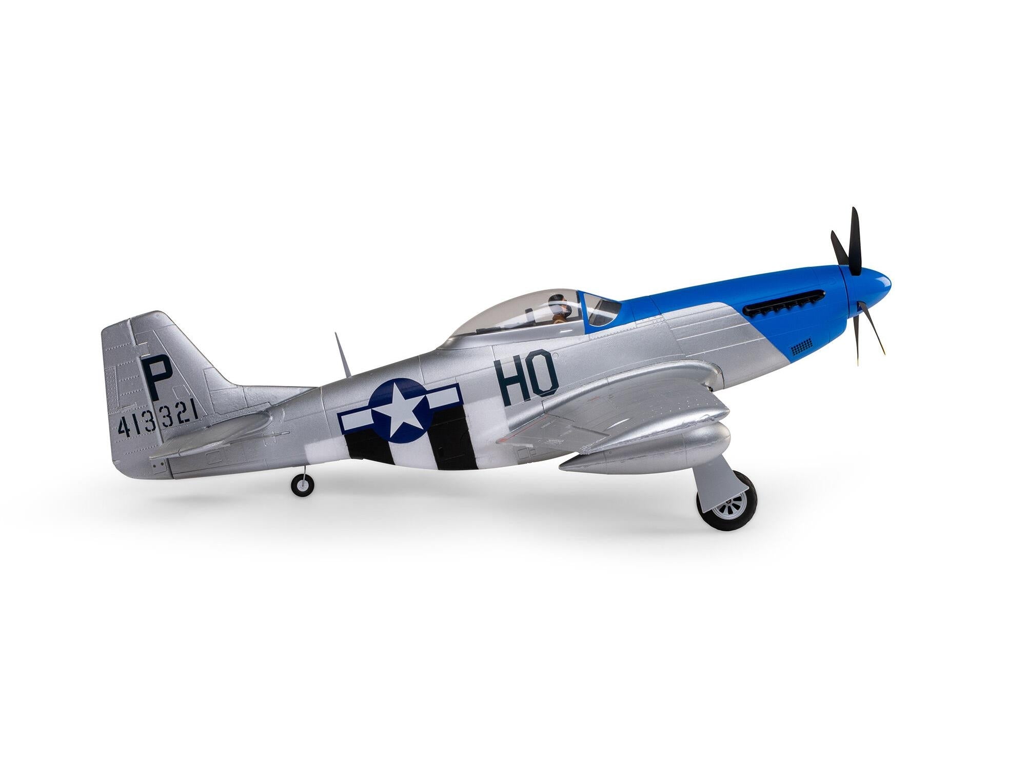 E-Flite P-51D Mustang 1.2m BNF Basic with AS3X and SAFE Select “Cripes A’Mighty 3rd” EFL089500