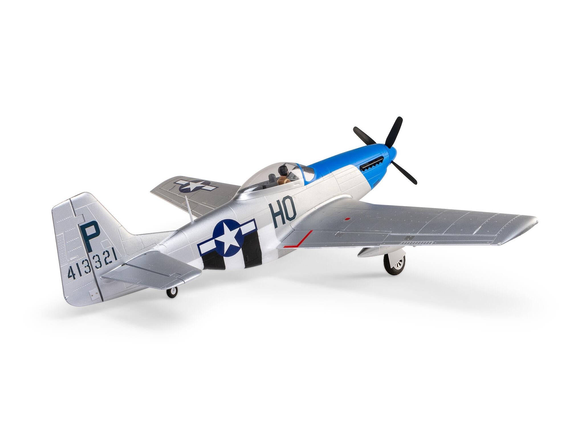 E-Flite P-51D Mustang 1.2m BNF Basic with AS3X and SAFE Select “Cripes A’Mighty 3rd” EFL089500