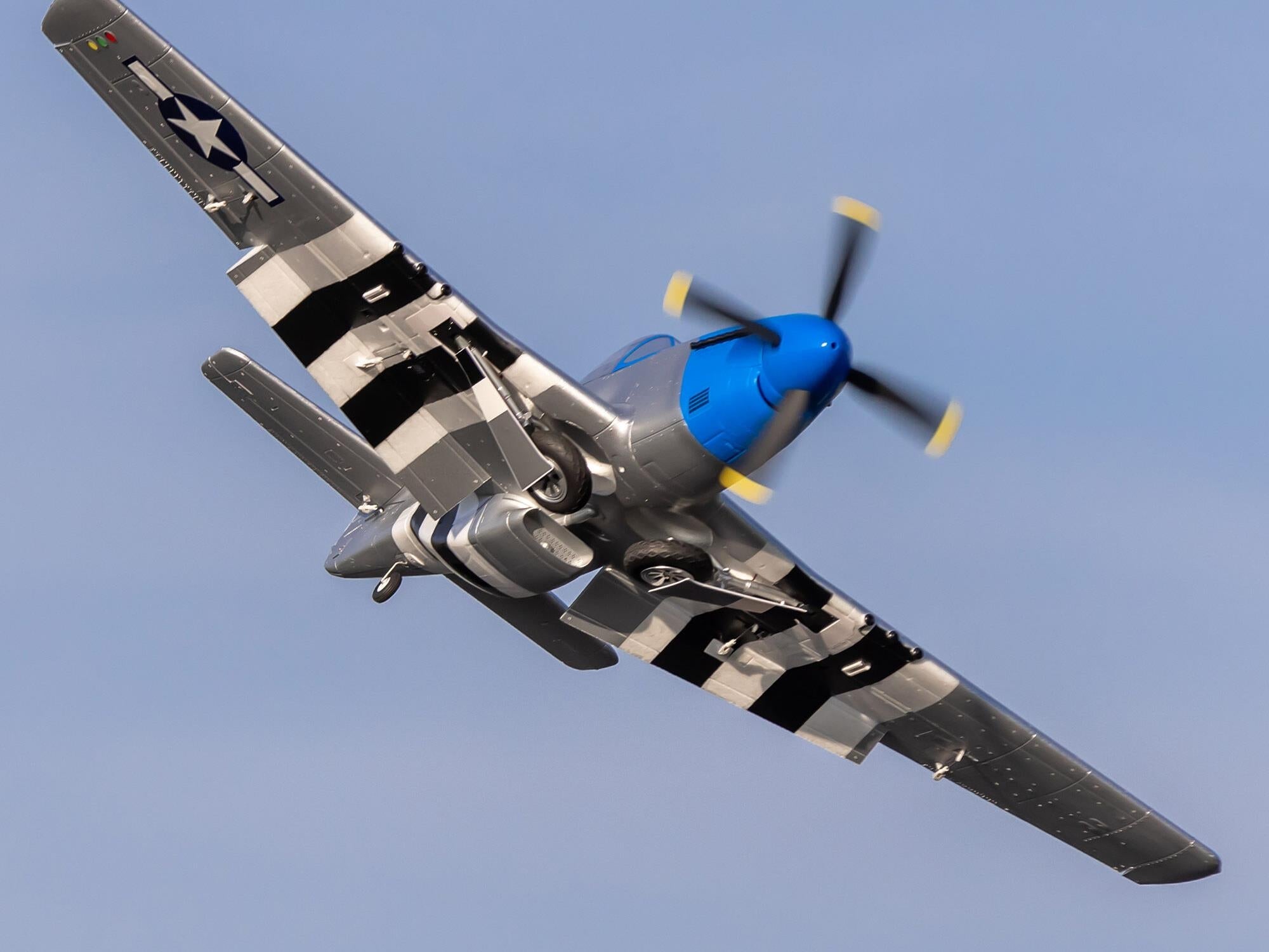 E-Flite P-51D Mustang 1.2m BNF Basic with AS3X and SAFE Select “Cripes A’Mighty 3rd” EFL089500