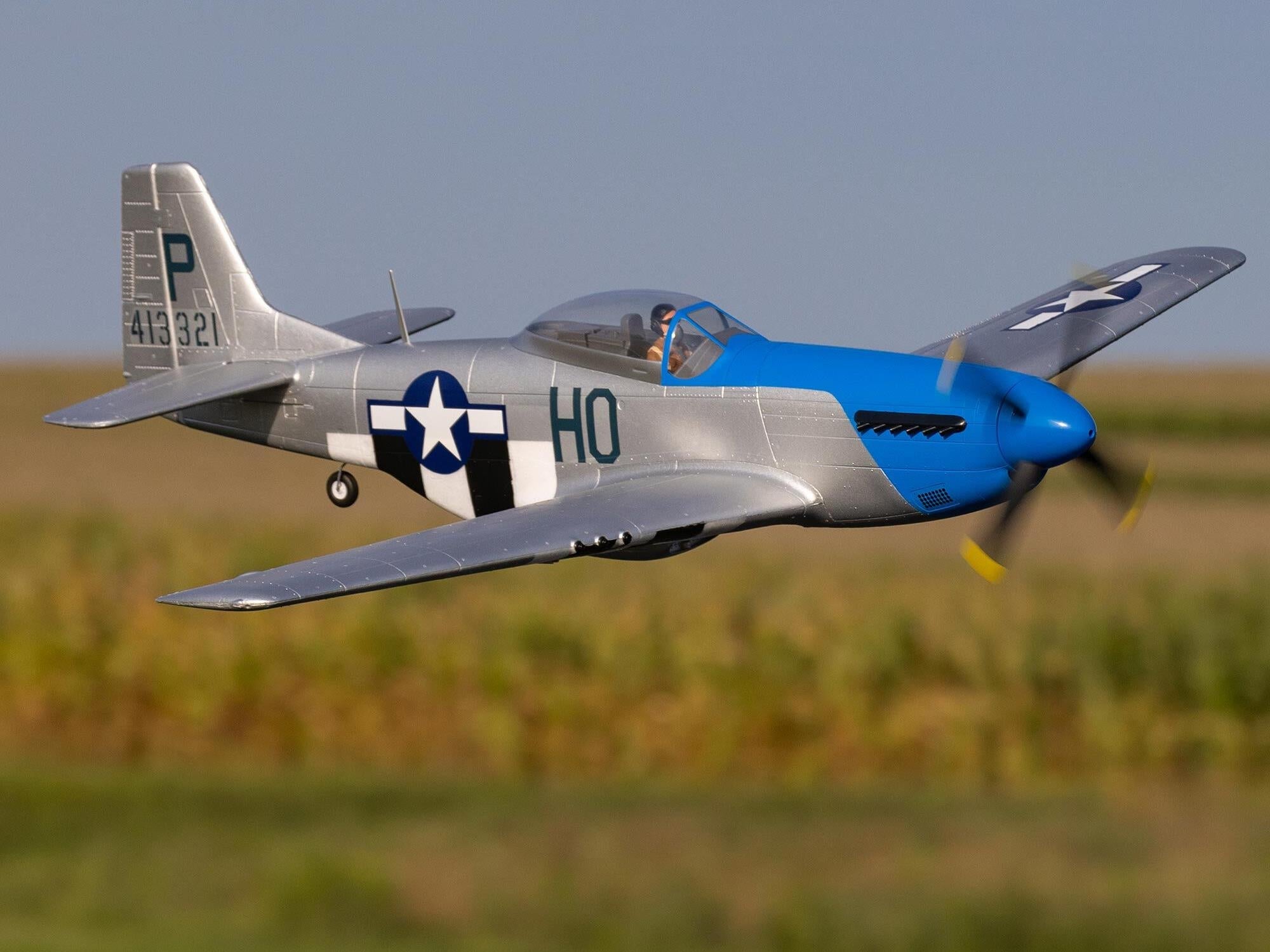 E-Flite P-51D Mustang 1.2m BNF Basic with AS3X and SAFE Select “Cripes A’Mighty 3rd” EFL089500