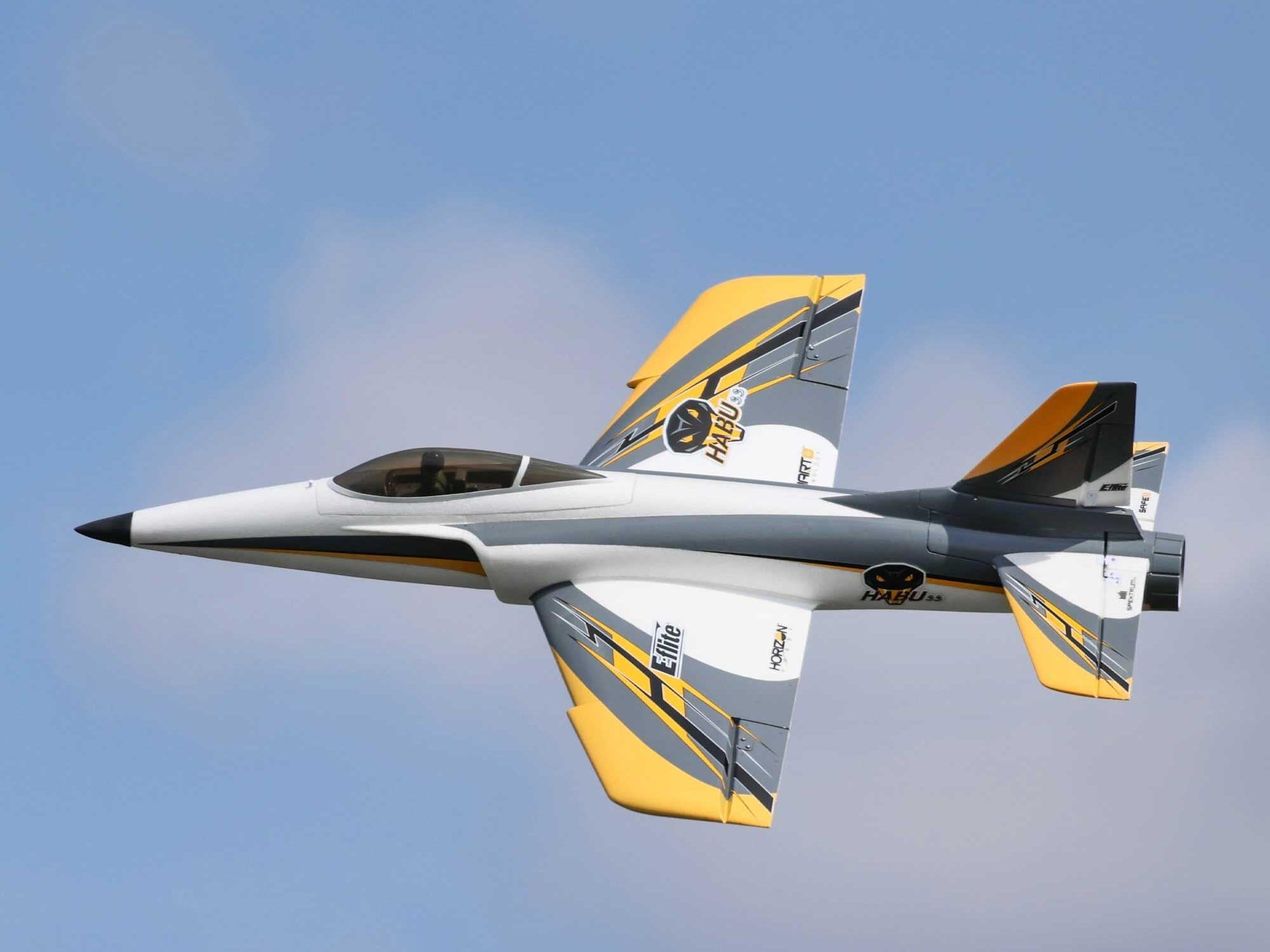 E-Flite Habu SS (Super Sport) 70mm EDF Jet BNF Basic with SAFE Select and AS3X EFL0950