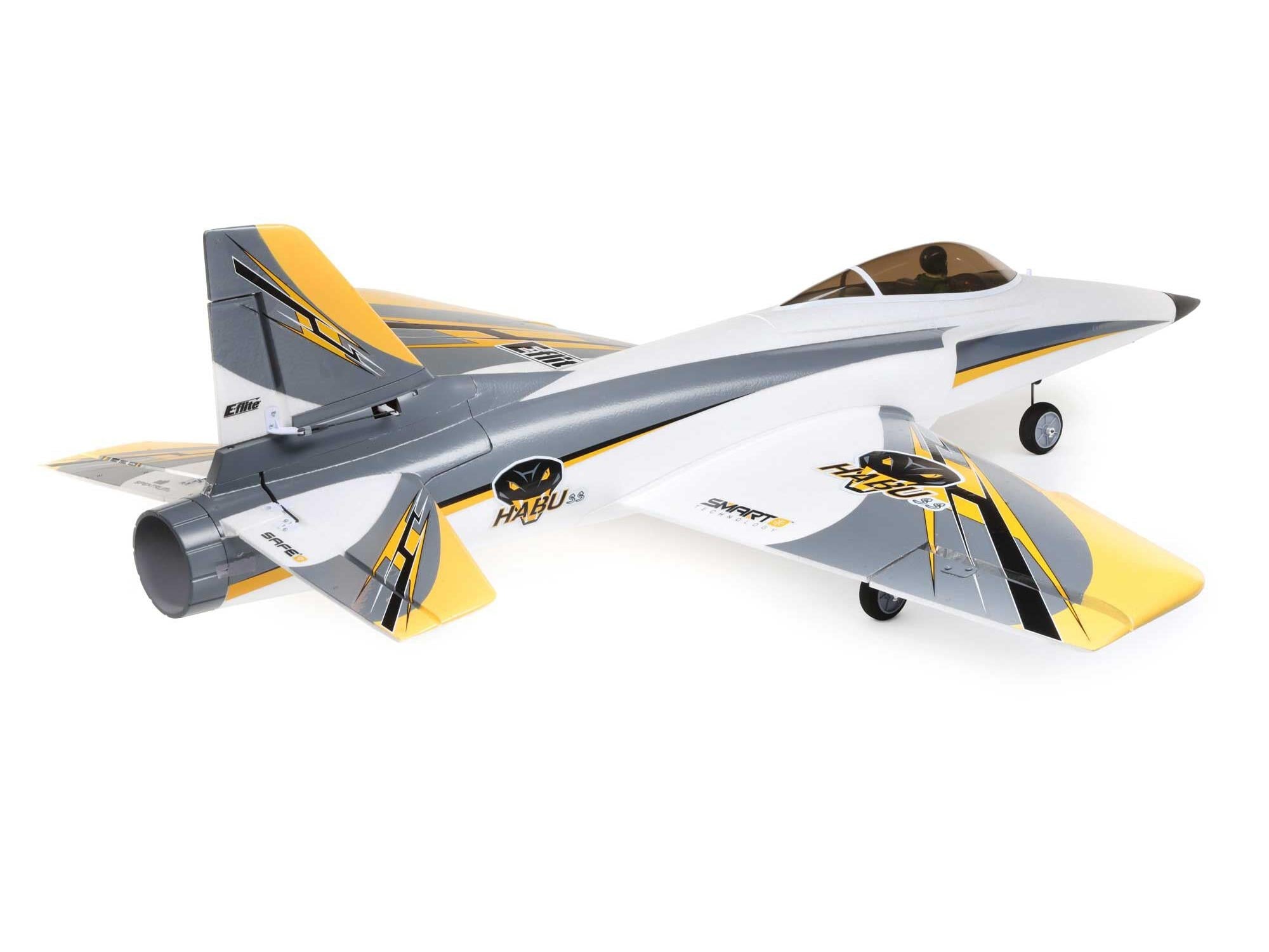 E-Flite Habu SS (Super Sport) 70mm EDF Jet BNF Basic with SAFE Select and AS3X EFL0950