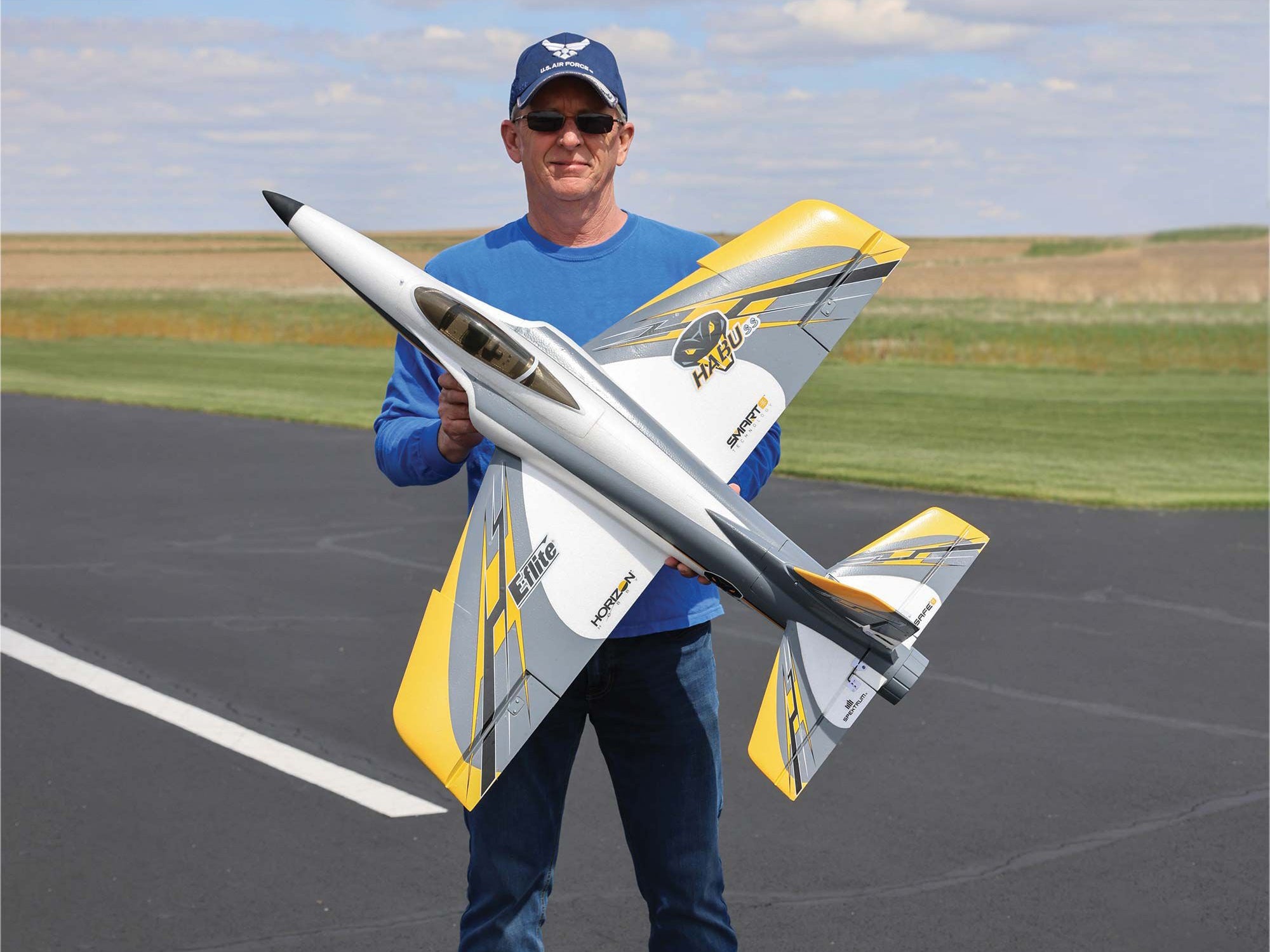 E-Flite Habu SS (Super Sport) 70mm EDF Jet BNF Basic with SAFE Select and AS3X EFL0950