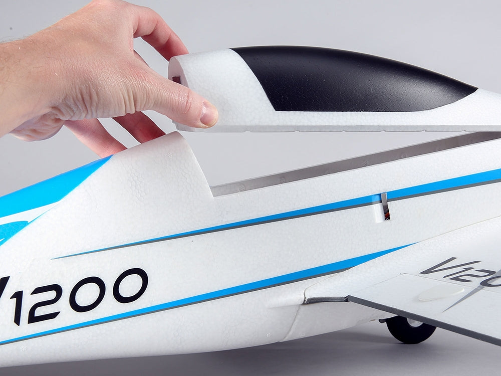 E-Flite V1200 1.2m BNF Basic with Smart EFL12350