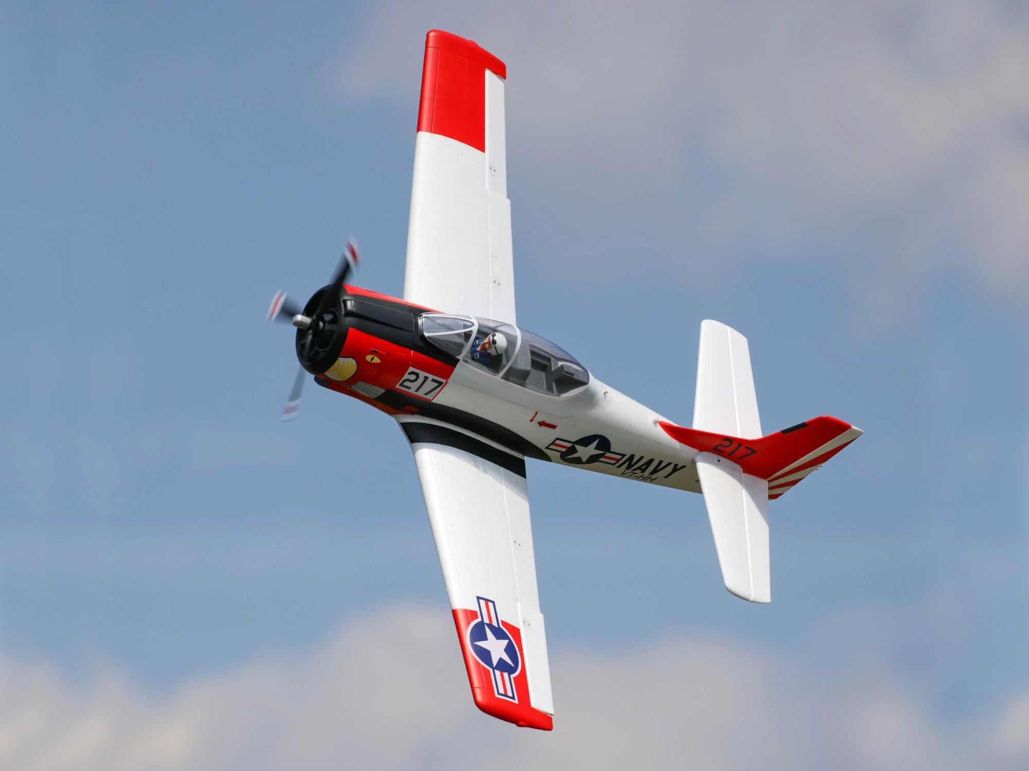 E-Flite T-28 Trojan 1.2m BNF Basic with Smart EFL18350
