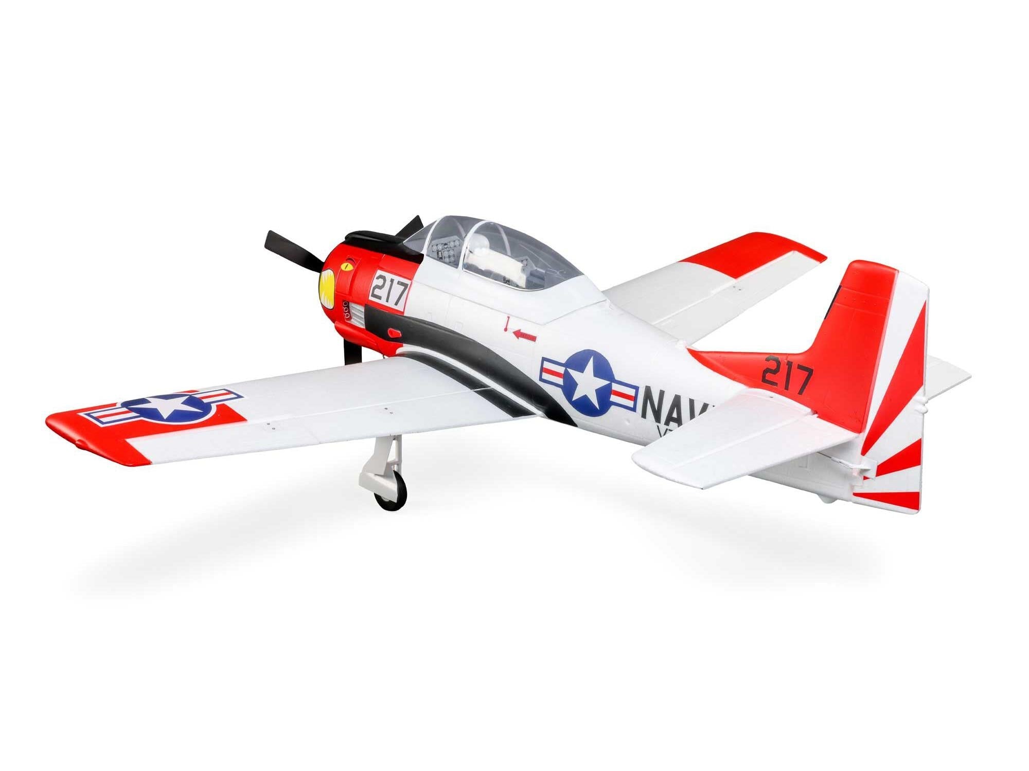 E-Flite T-28 Trojan 1.2m BNF Basic with Smart EFL18350