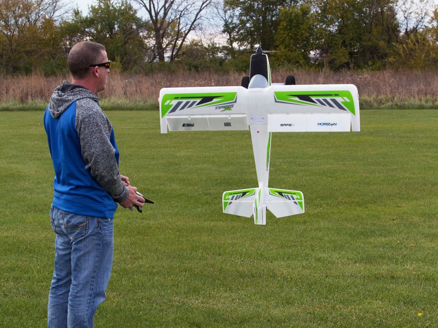 E-Flite Timber X 1.2m BNF Basic with AS3X and SAFE Select EFL38500