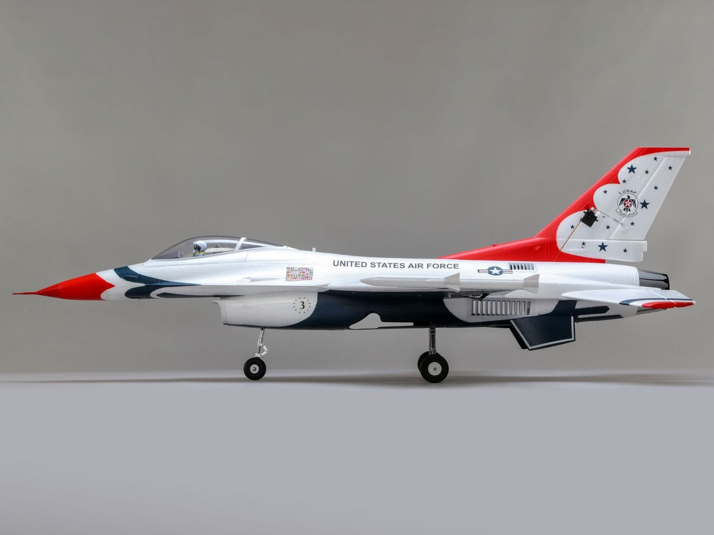 E-Flite F-16 Thunderbirds 70mm EDF BNF Basic with AS3X and SAFE Select EFL78500