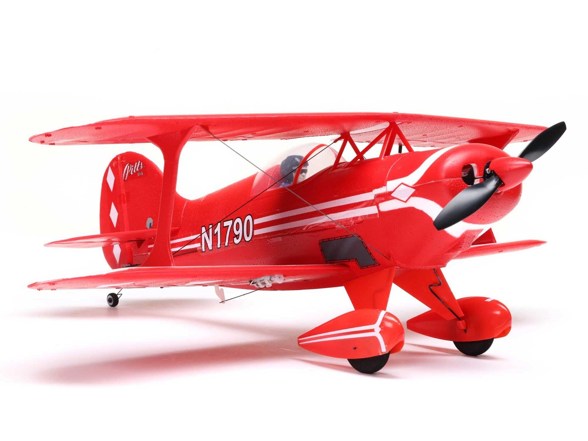 E-Flite UMX Pitts S-1S BNF Basic w/ AS3X & SAFE Select EFLU15250