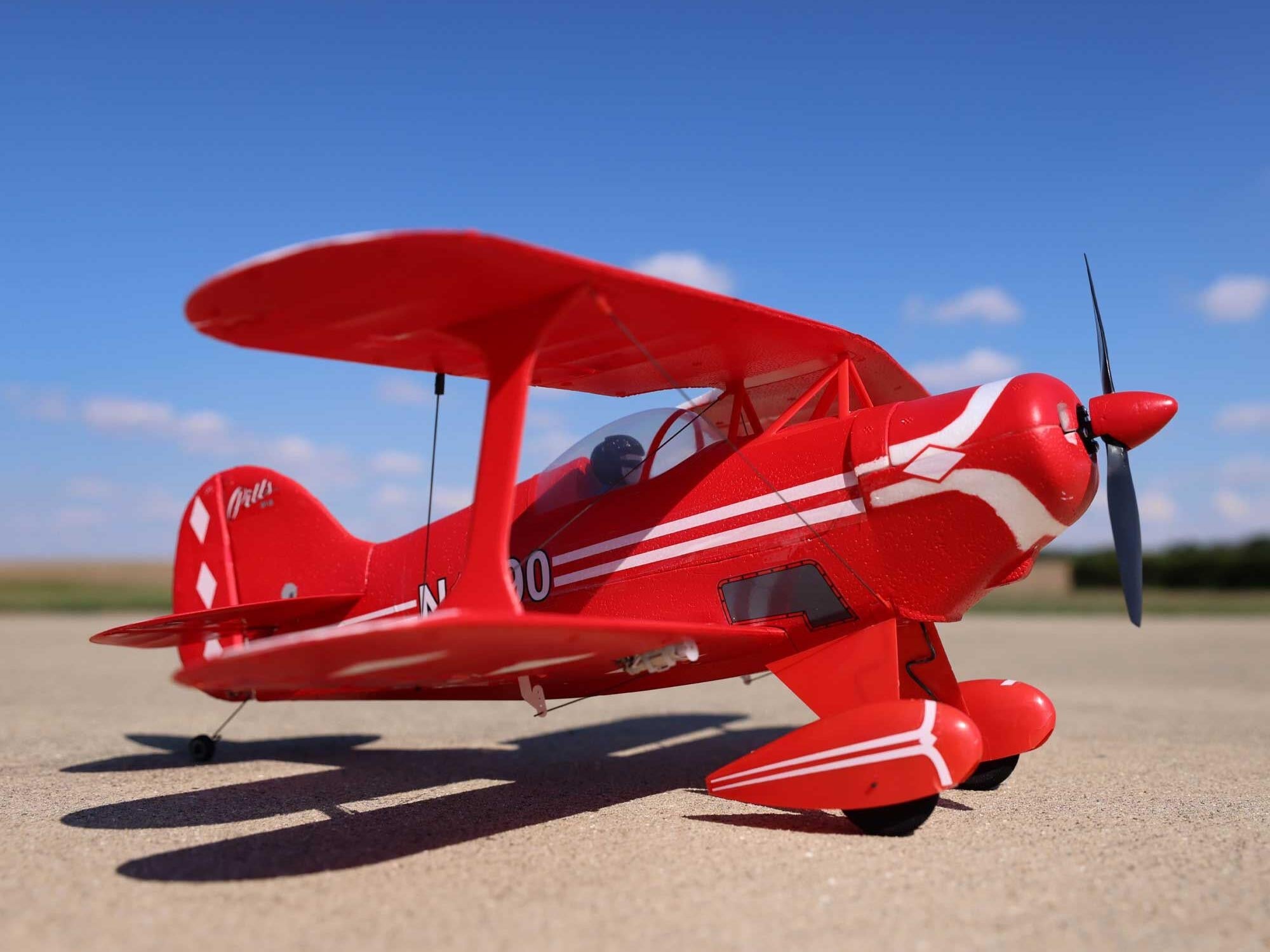E-Flite UMX Pitts S-1S BNF Basic w/ AS3X & SAFE Select EFLU15250