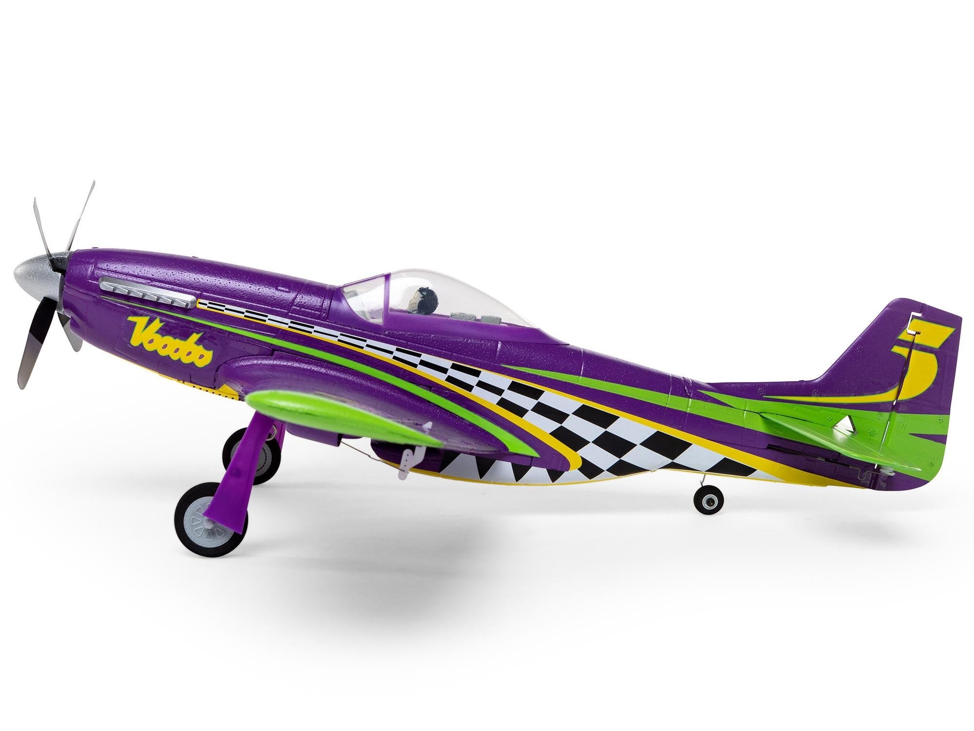 E-Flite UMX P-51D Voodoo BNF Basic with AS3X and SAFE Select EFLU4350