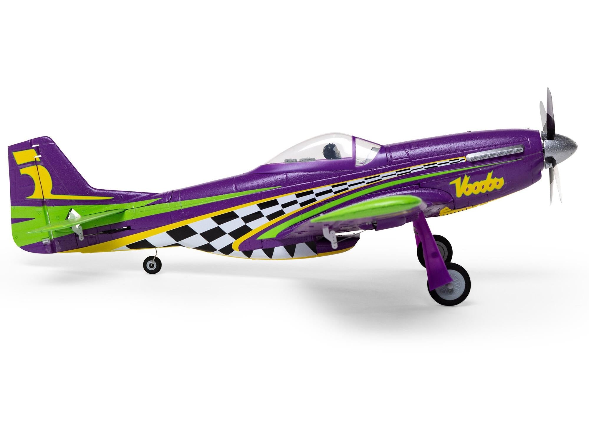 E-Flite UMX P-51D Voodoo BNF Basic with AS3X and SAFE Select EFLU4350