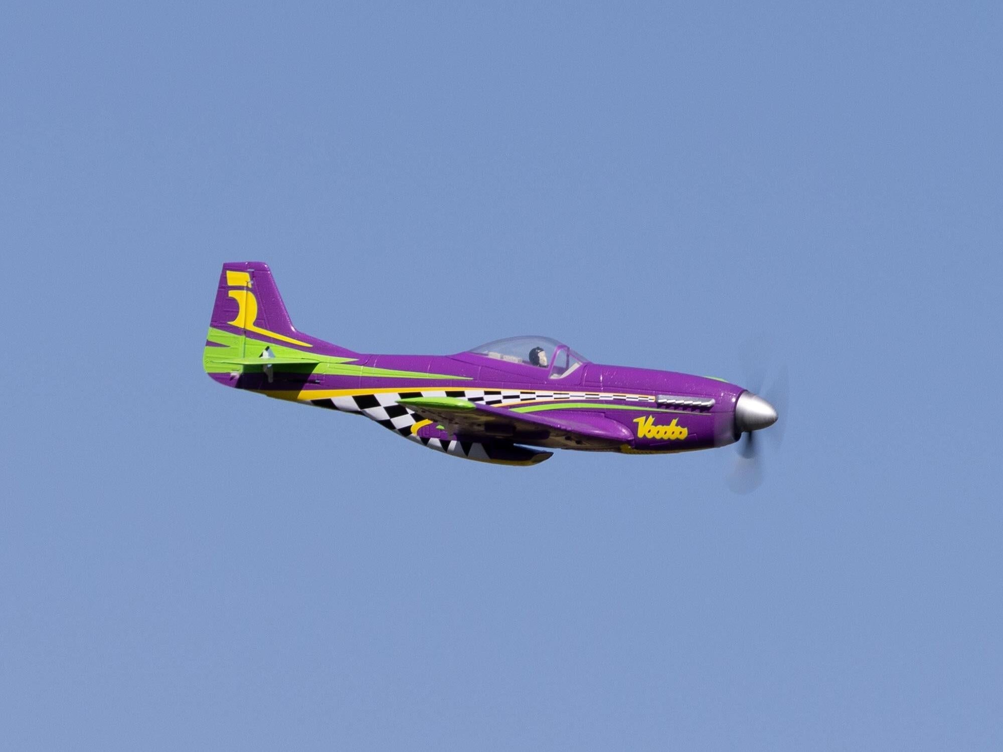 E-Flite UMX P-51D Voodoo BNF Basic with AS3X and SAFE Select EFLU4350