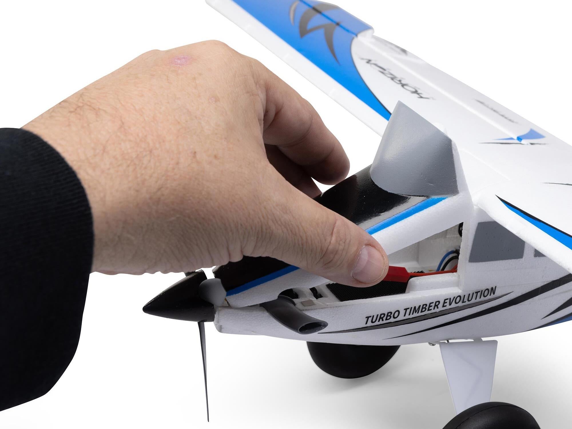 E-Flite UMX Turbo Timber Evolution BNF Basic with AS3X and SAFE EFLU8950