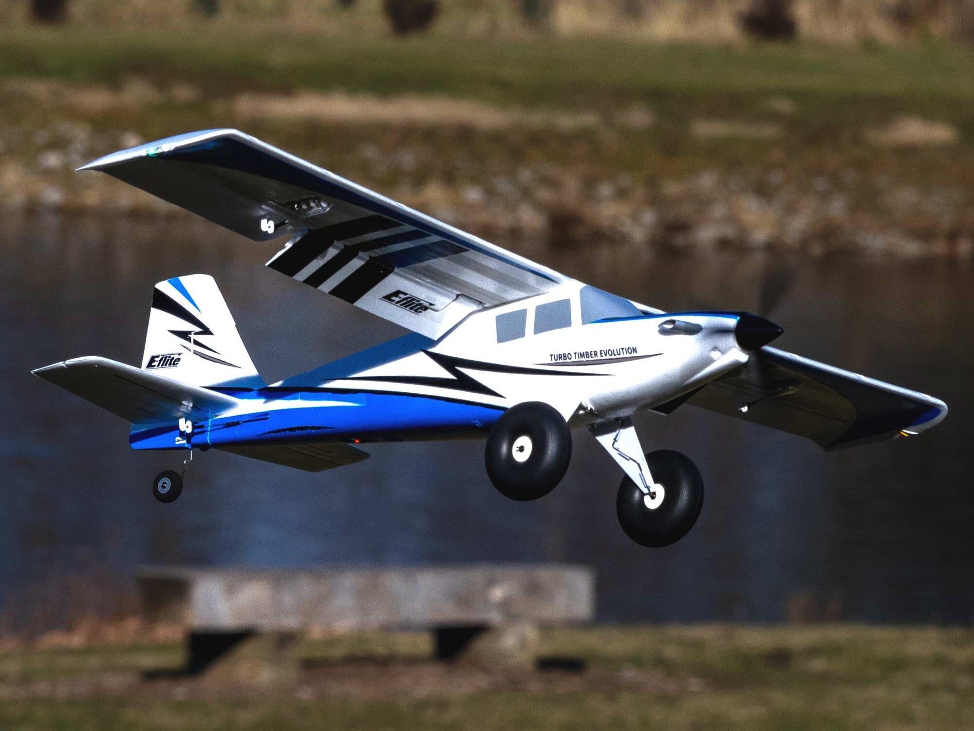 E-Flite UMX Turbo Timber Evolution BNF Basic with AS3X and SAFE EFLU8950