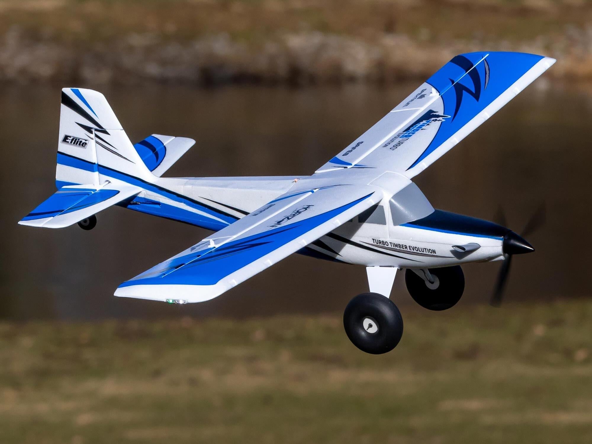 E-Flite UMX Turbo Timber Evolution BNF Basic with AS3X and SAFE EFLU8950