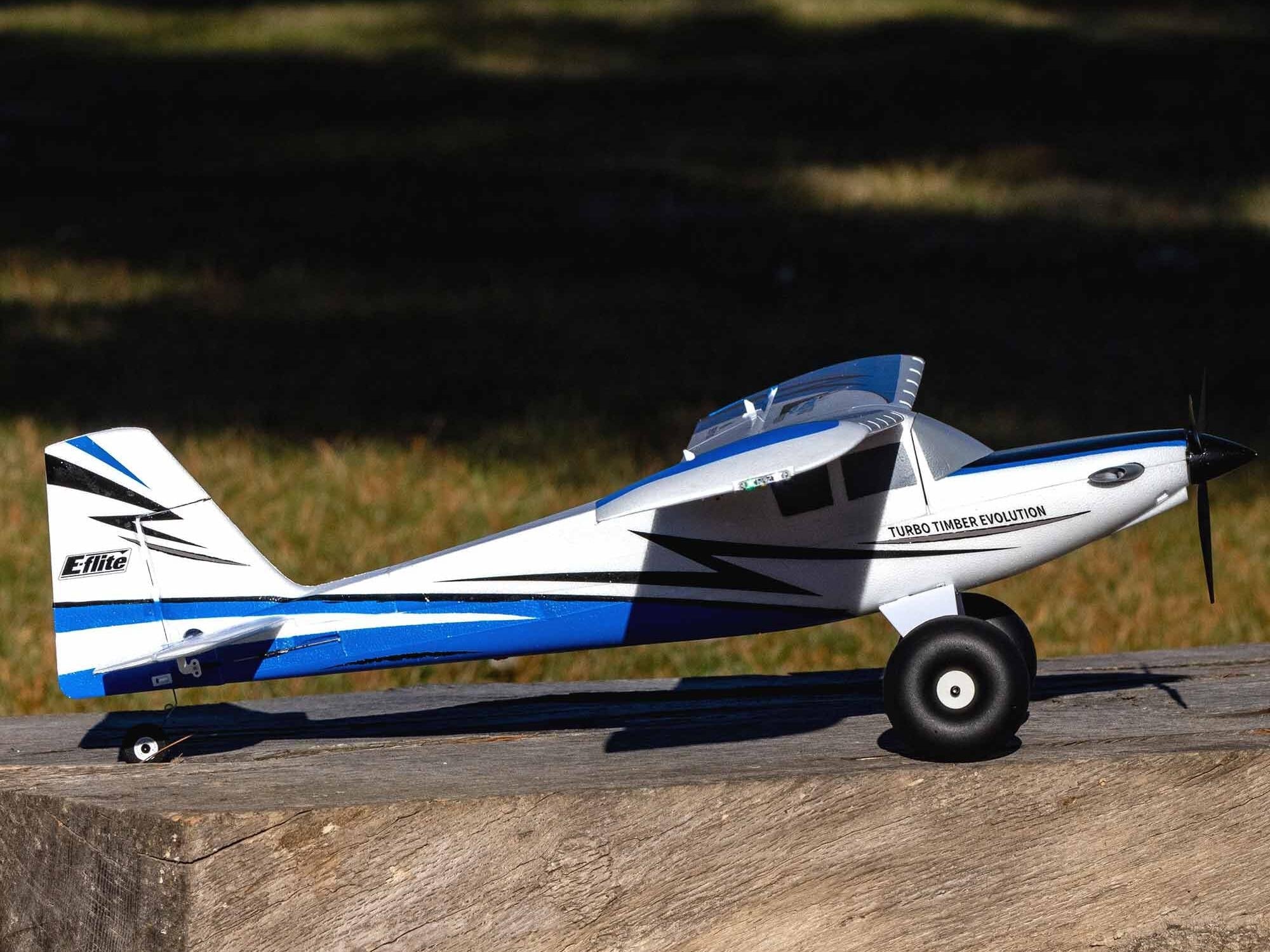 E-Flite UMX Turbo Timber Evolution BNF Basic with AS3X and SAFE EFLU8950