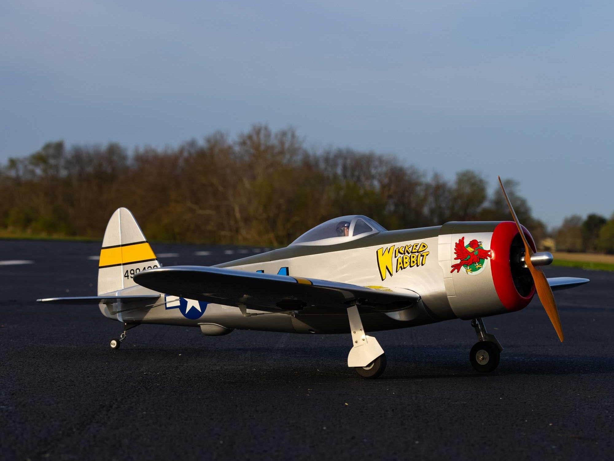 Hangar 9 P-47 Thunderbolt PNP 58.4" HAN3380