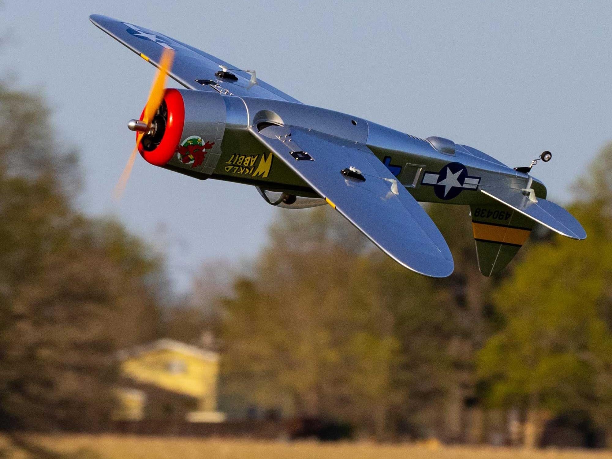 Hangar 9 P-47 Thunderbolt PNP 58.4" HAN3380