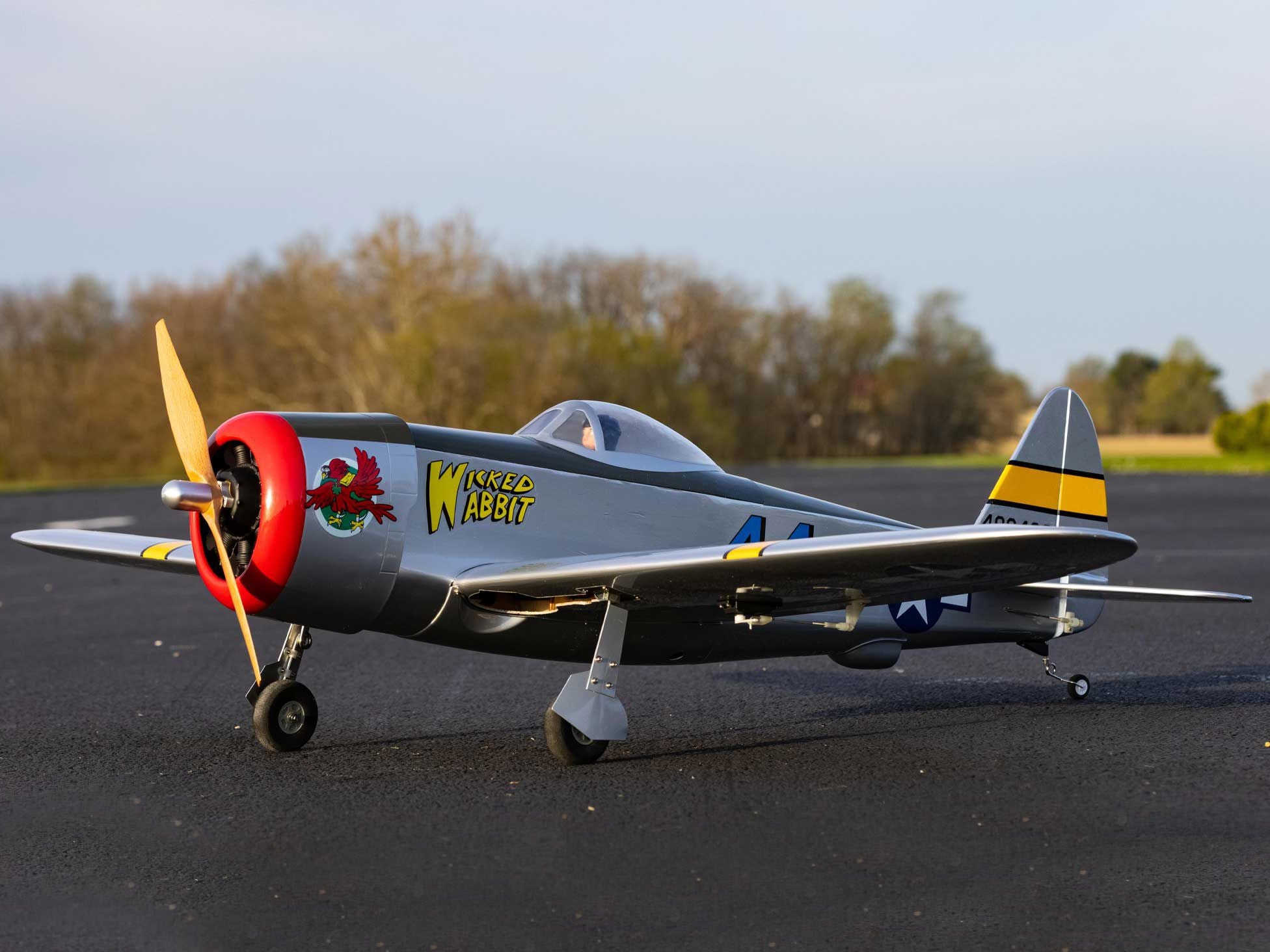 Hangar 9 P-47 Thunderbolt PNP 58.4" HAN3380