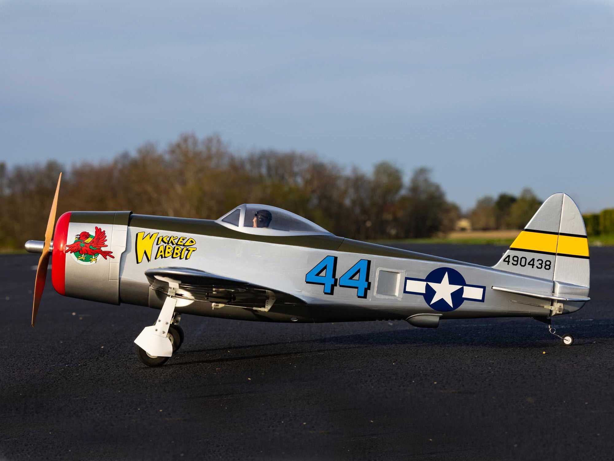 Hangar 9 P-47 Thunderbolt PNP 58.4" HAN3380
