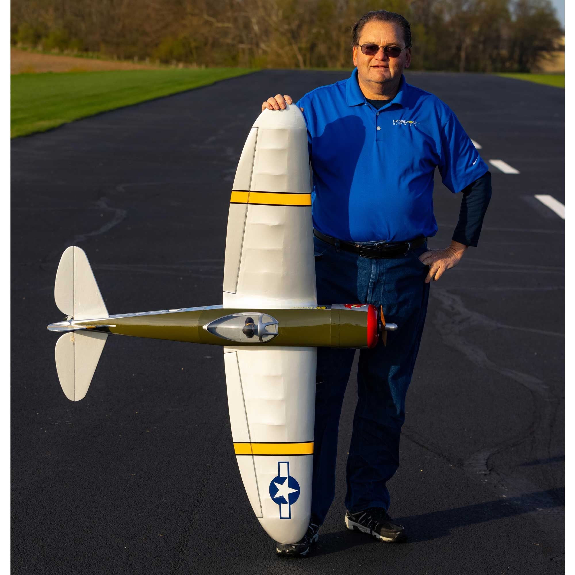 Hangar 9 P-47 Thunderbolt PNP 58.4" HAN3380